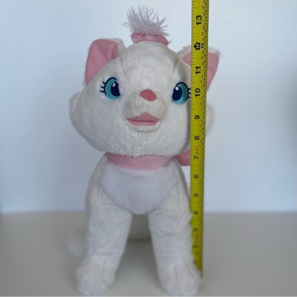 Disney Store Authentic The Aristocats Marie Plush Medium 13”White Cat - Picture 8 of 8
